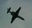 [Photo of plane headed to Allegheny County Airport.]